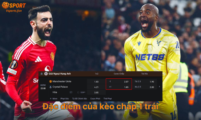 Kèo chấp 1 trái là gì? 3 cách đọc kèo chuẩn nhất