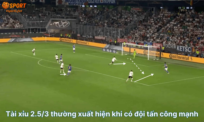 Tài xỉu 2.5/3: 5 bí quyết đánh kèo chuẩn xác, dễ thắng