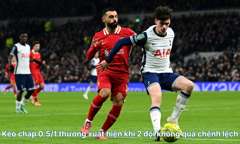 Kèo chấp 0.5/1 là gì? Cách tính tiền & 5 mẹo chơi hiệu quả